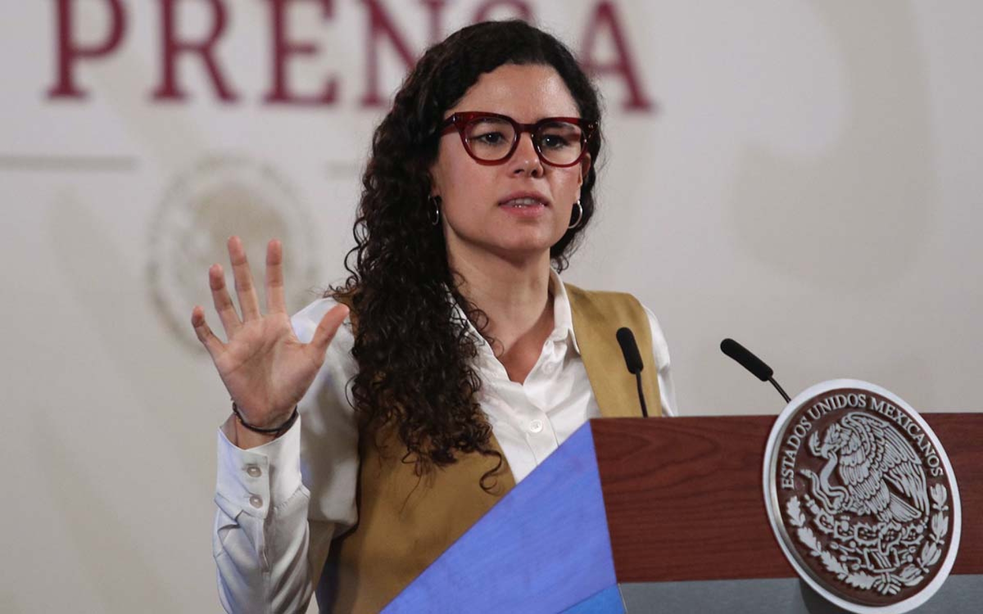 Luisa María Alcalde busca ser la dirigente de Morena: 'Sería un honor'