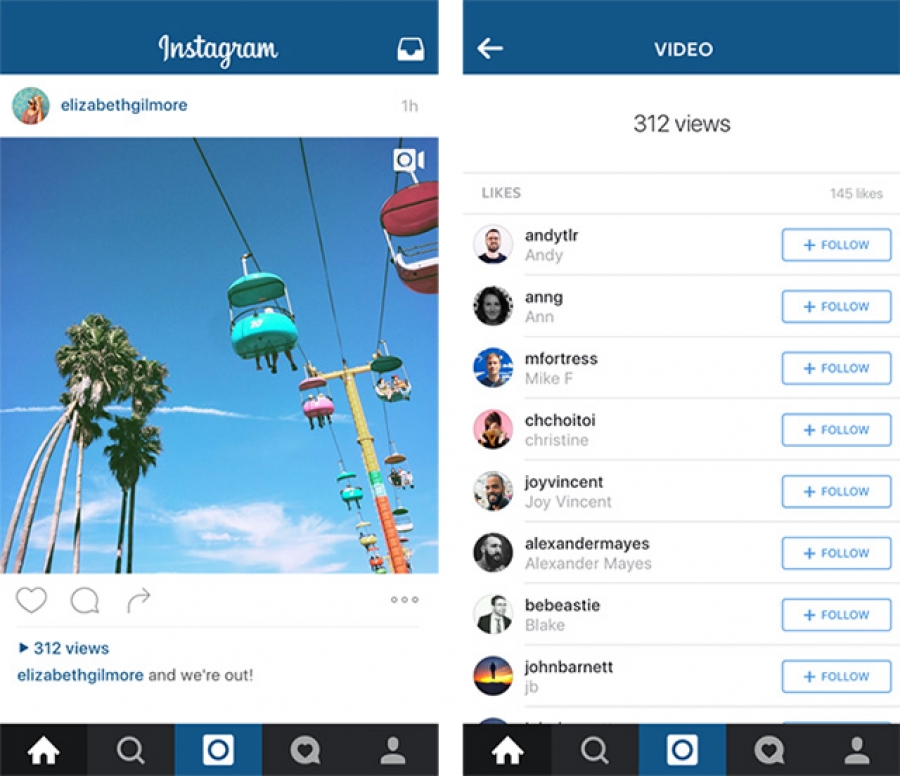 Pronto sabrás cuántas veces han sido vistos tus videos en Instagram