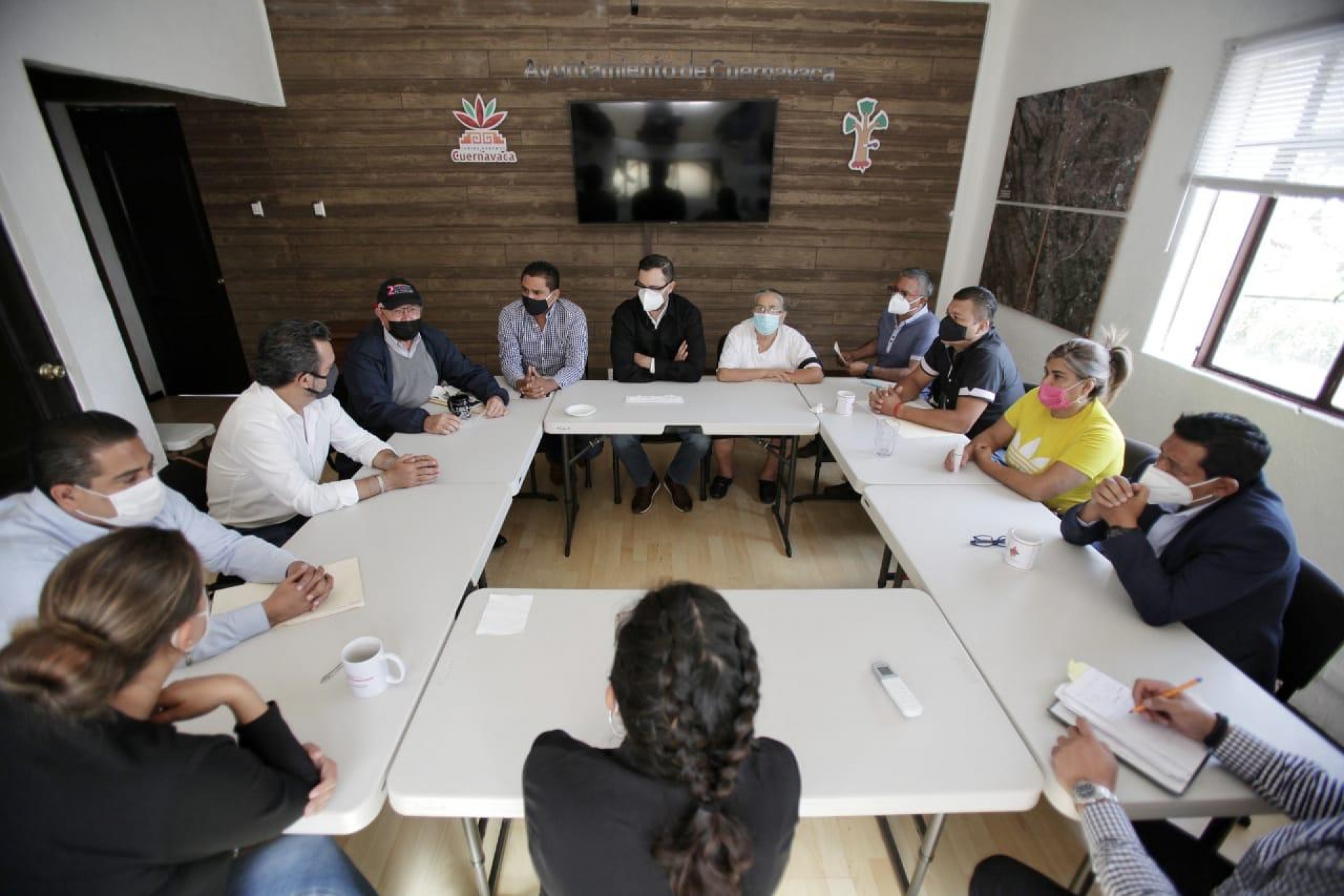 Cierra filas cabildo en torno al alcalde y al trabajo por la recuperación integral de Cuernavaca