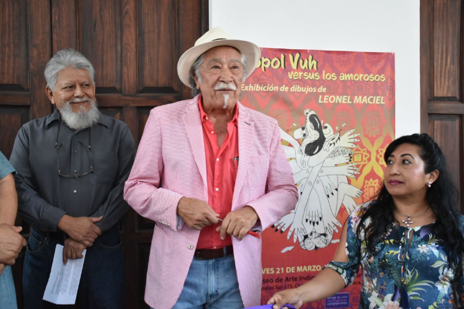 Inaugura Leonel Maciel El Popol Vuh versus Los amorosos