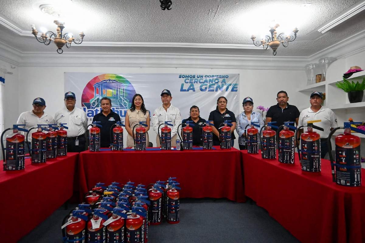 Buscan garantizar condiciones de seguridad en oficinas públicas de Atlatlahucan