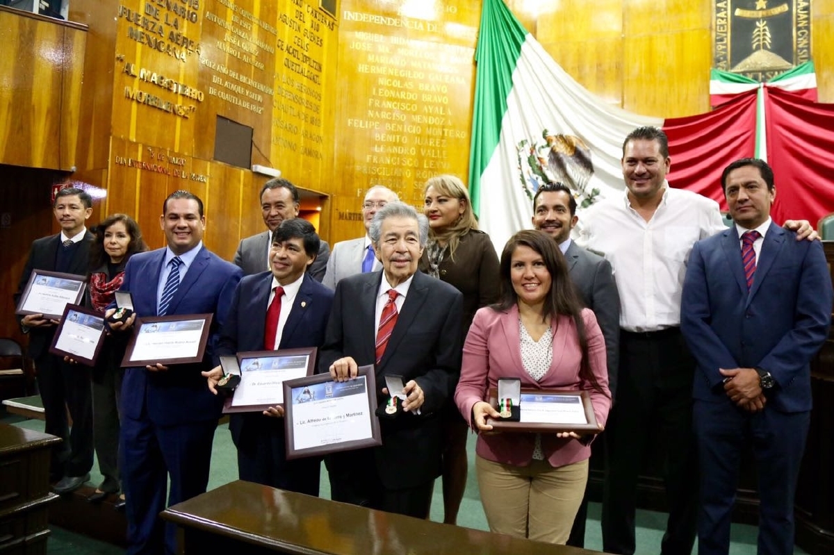Entrega Congreso de Morelos Premio Estatal de Abogados “Antonio Díaz Soto y Gama” 2016