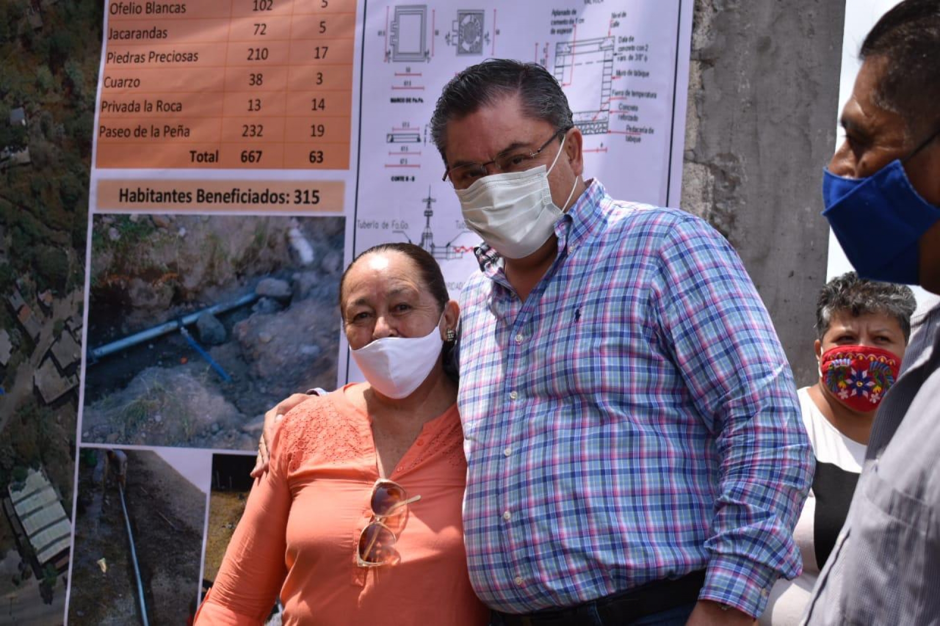 Inaugura alcalde de Jiutepec ampliación de 667 metros de red de agua potable