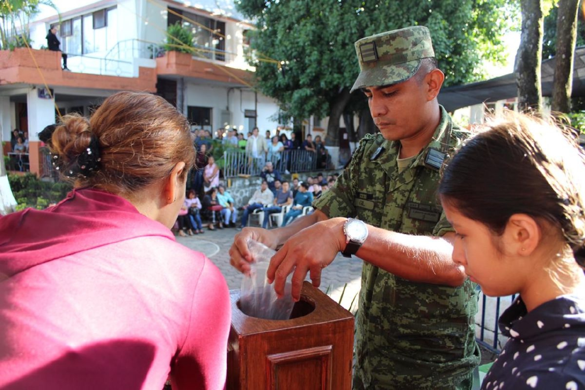 Realizan sorteo de Servicio Militar Nacional