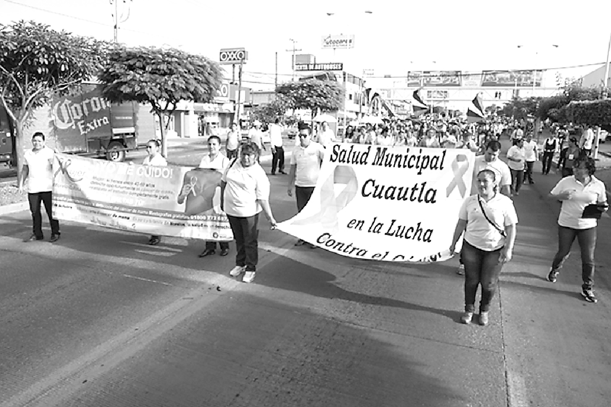 Se conmemoró en Cuautla el día mundial contra el cáncer de mama