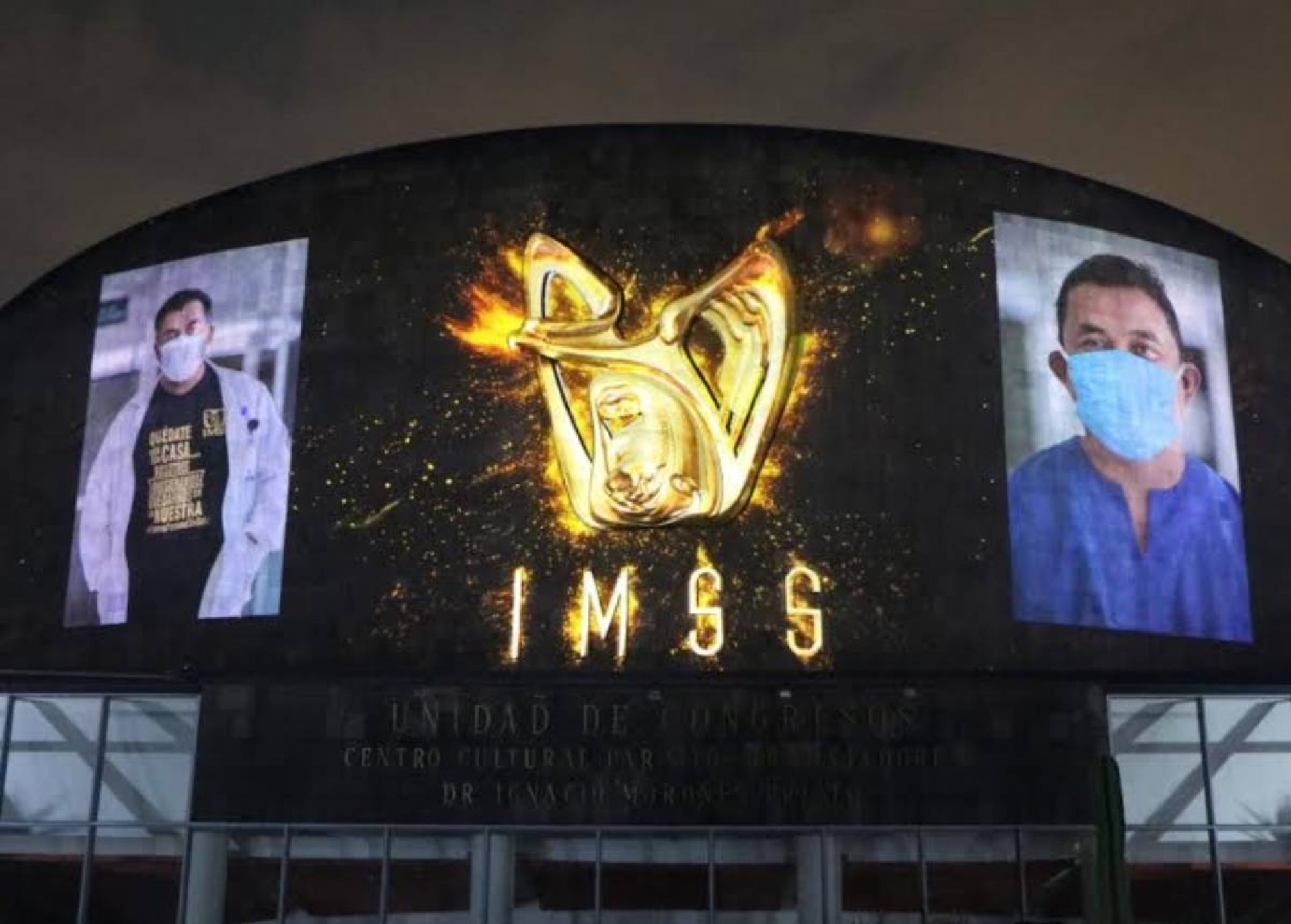IMSS rinde homenaje a ‘héroes de la salud’ con mural en CMN Siglo XXI
