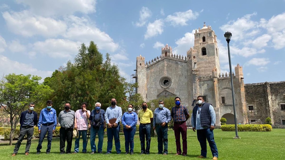 Visitan edificios dañados por sismo en Yecapixtla