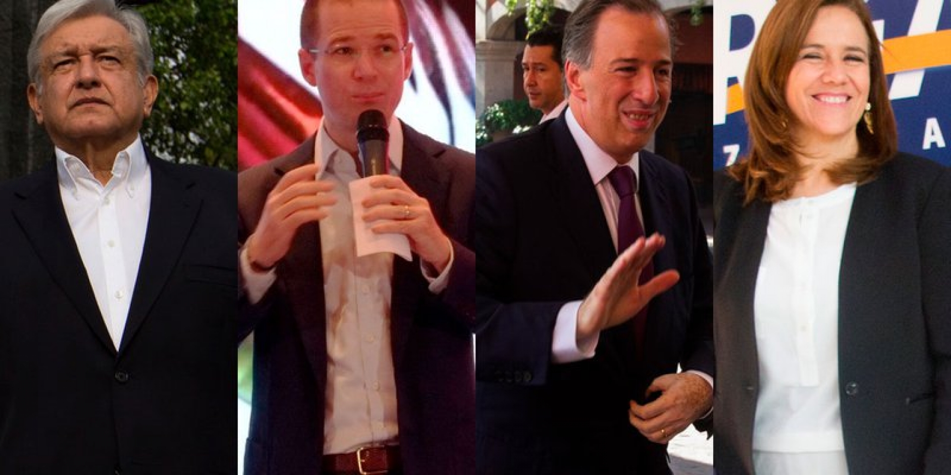 Meade y Zavala llaman a debatir, Anaya dice que solo con AMLO