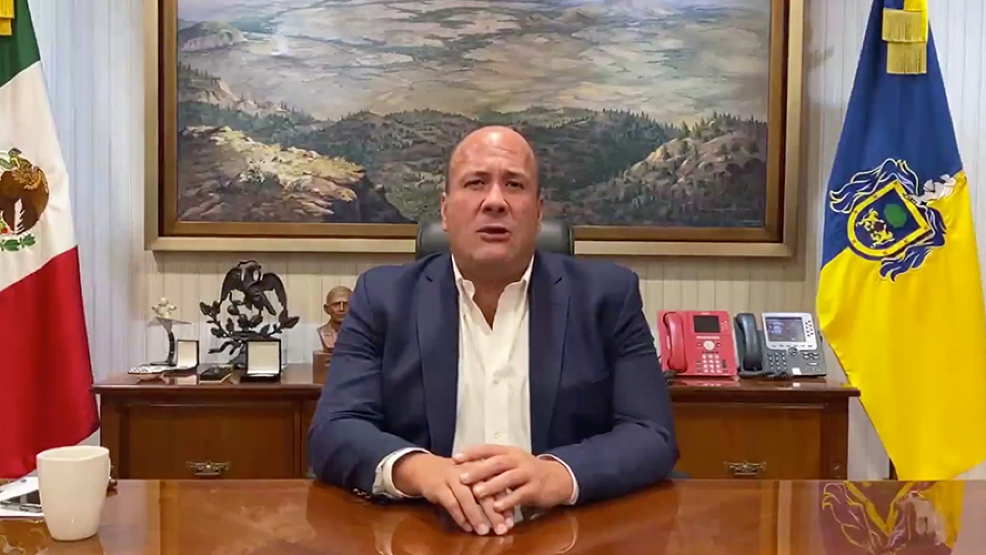 Hay intereses construidos desde la CDMX que buscan dañar a Jalisco: Alfaro