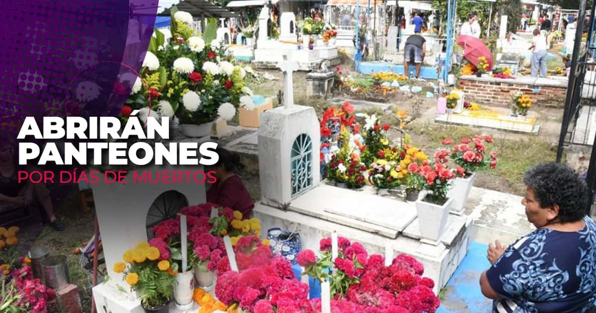 Abrirán panteones por Días de Muertos en Cuautla