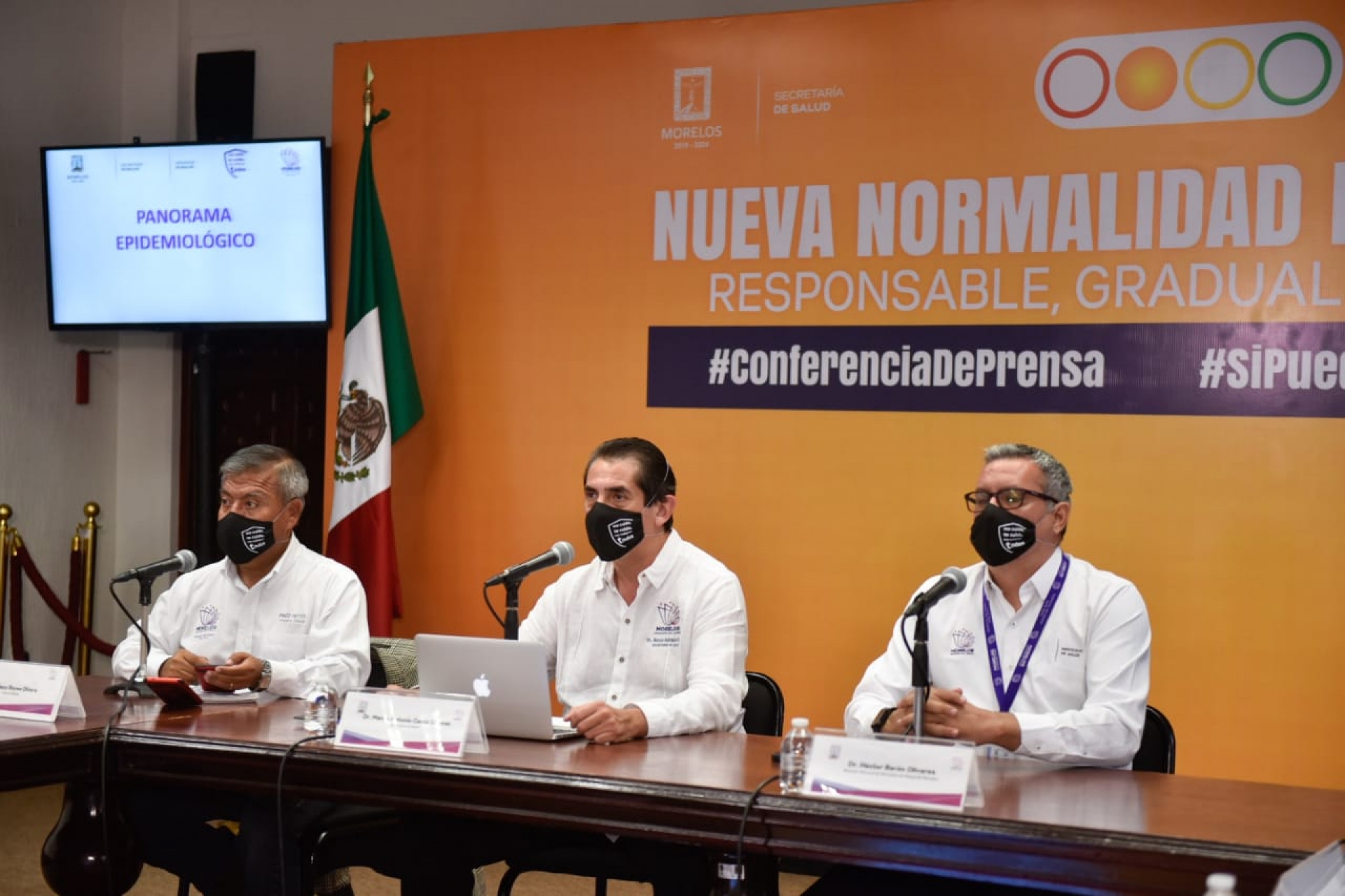 En Morelos, cinco mil 549 casos confirmados acumulados de covid-19 y mil 74 decesos