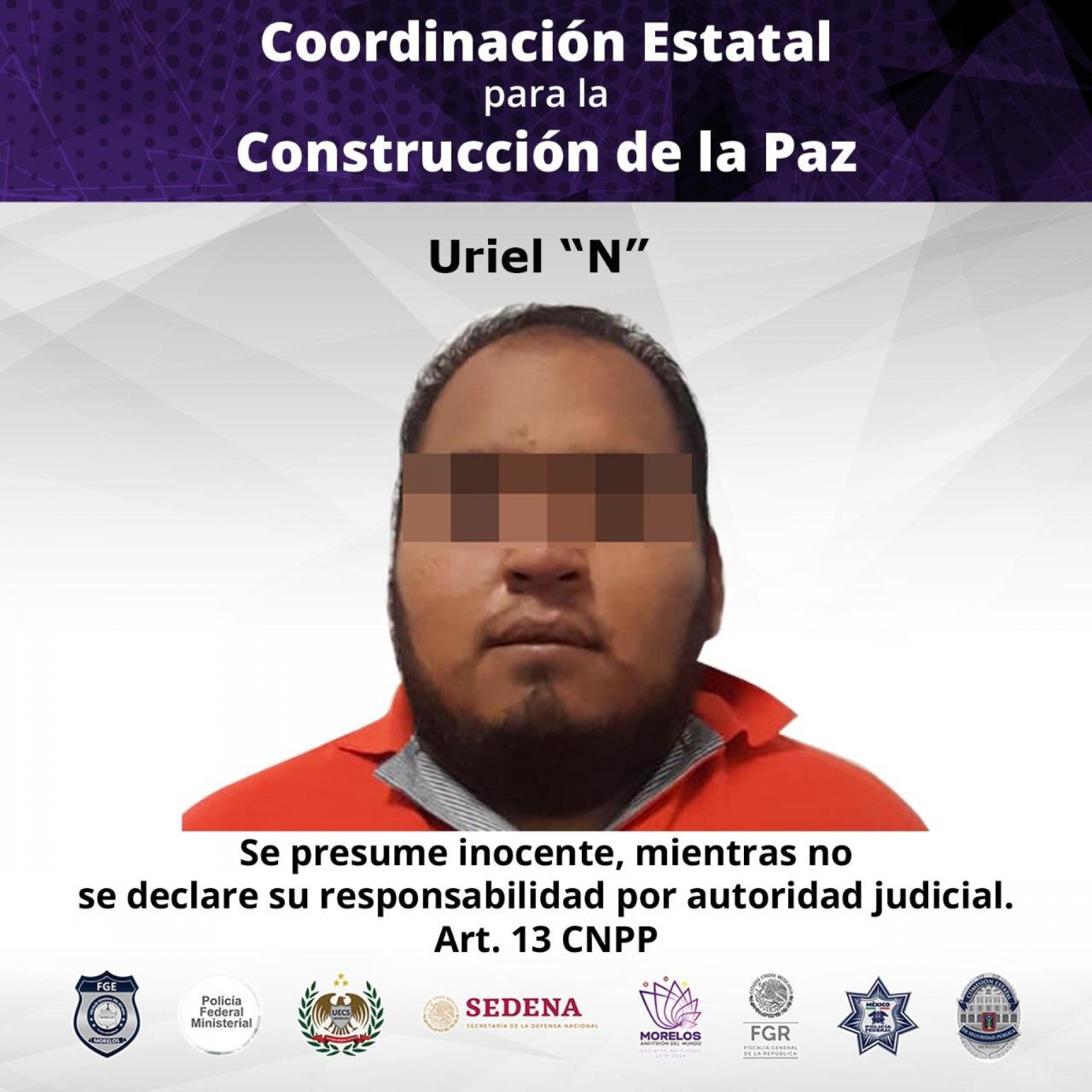 Aprehende UECS a presunto secuestrador, en Yecapixtla