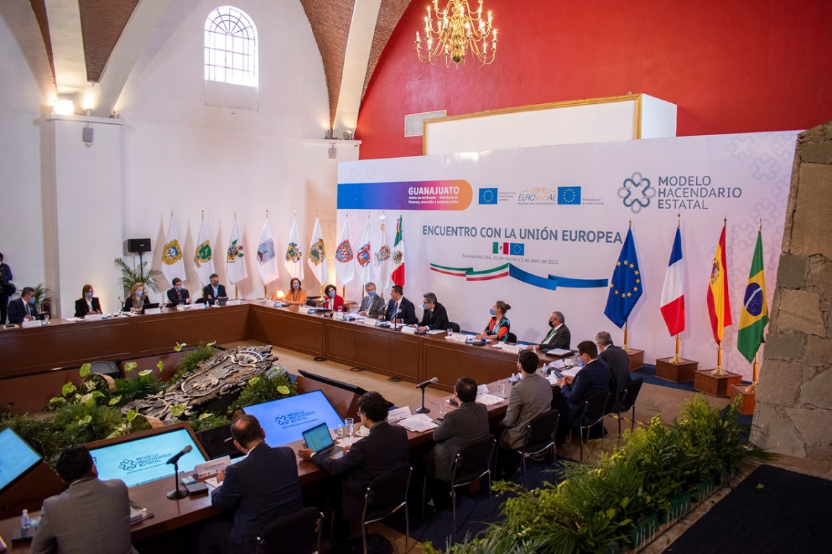 Participa Secretaría de Hacienda en encuentro con la Unión Europea celebrado en Guanajuato