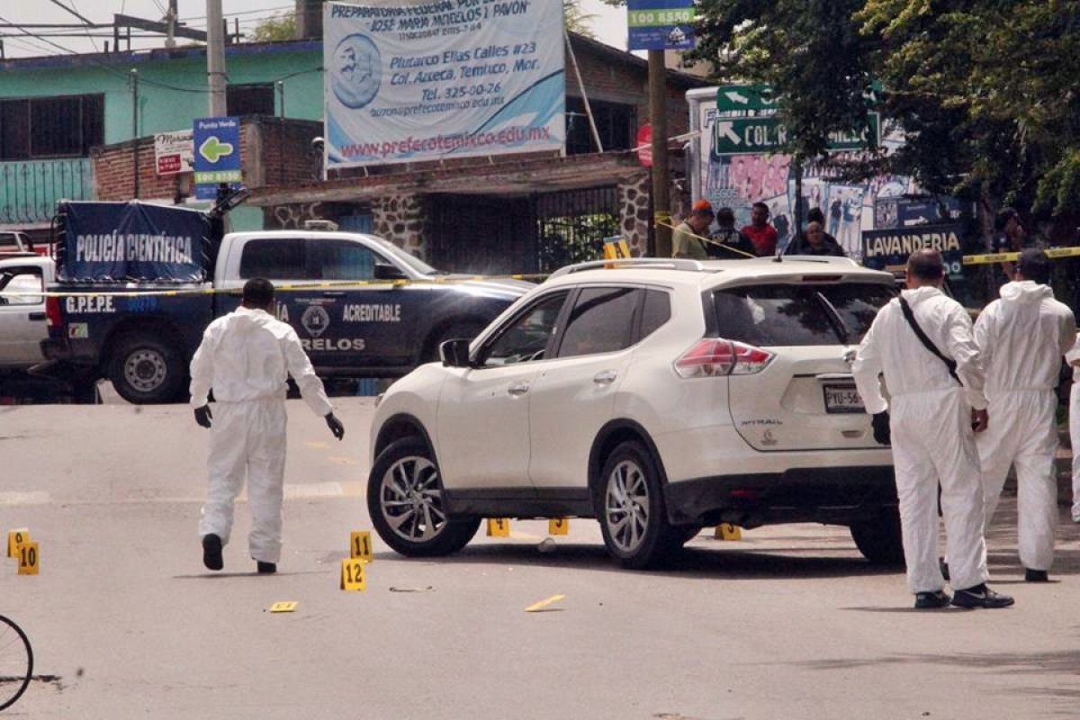 Emboscan a una pareja en Temixco