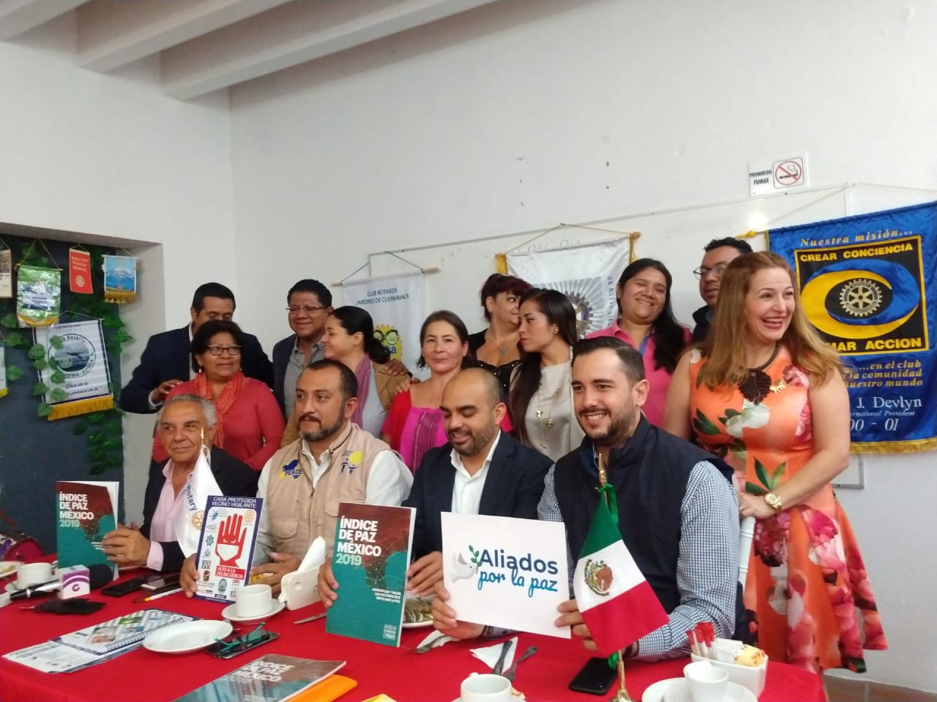 Dan a conocer nueva etapa del programa 'Vecino vigilante rotario de paz positiva'