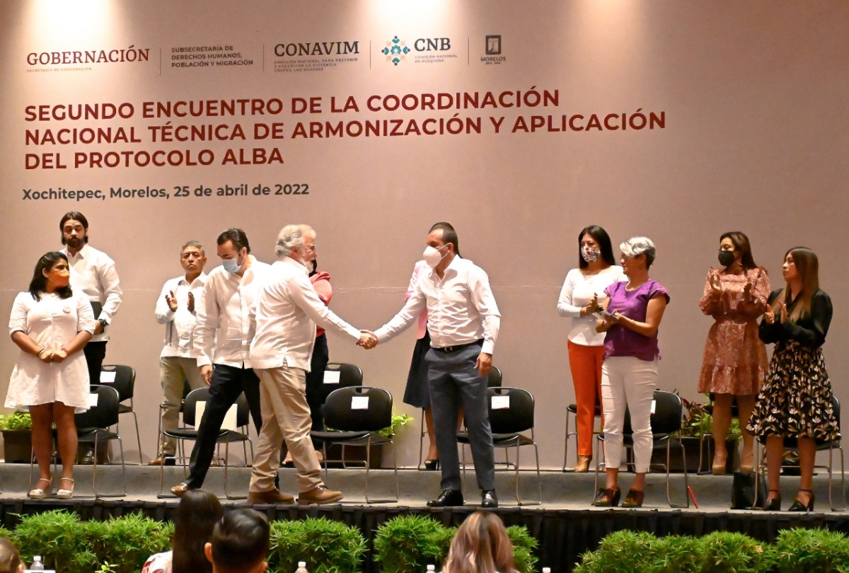 Trabajan autoridades estatales y federales desde Morelos en la Armonización y Aplicación del Protocolo Alba