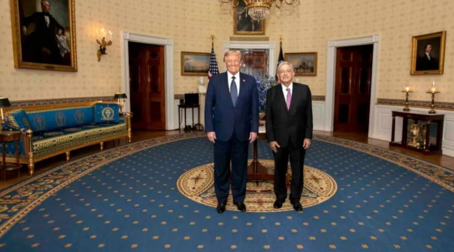 AMLO celebra el comunicado de Trump por una transición ordenada en EEUU