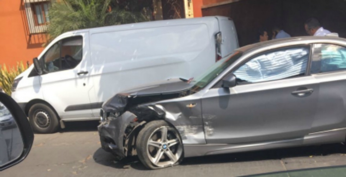 Se registra carambola en la avenida Teopanzolco