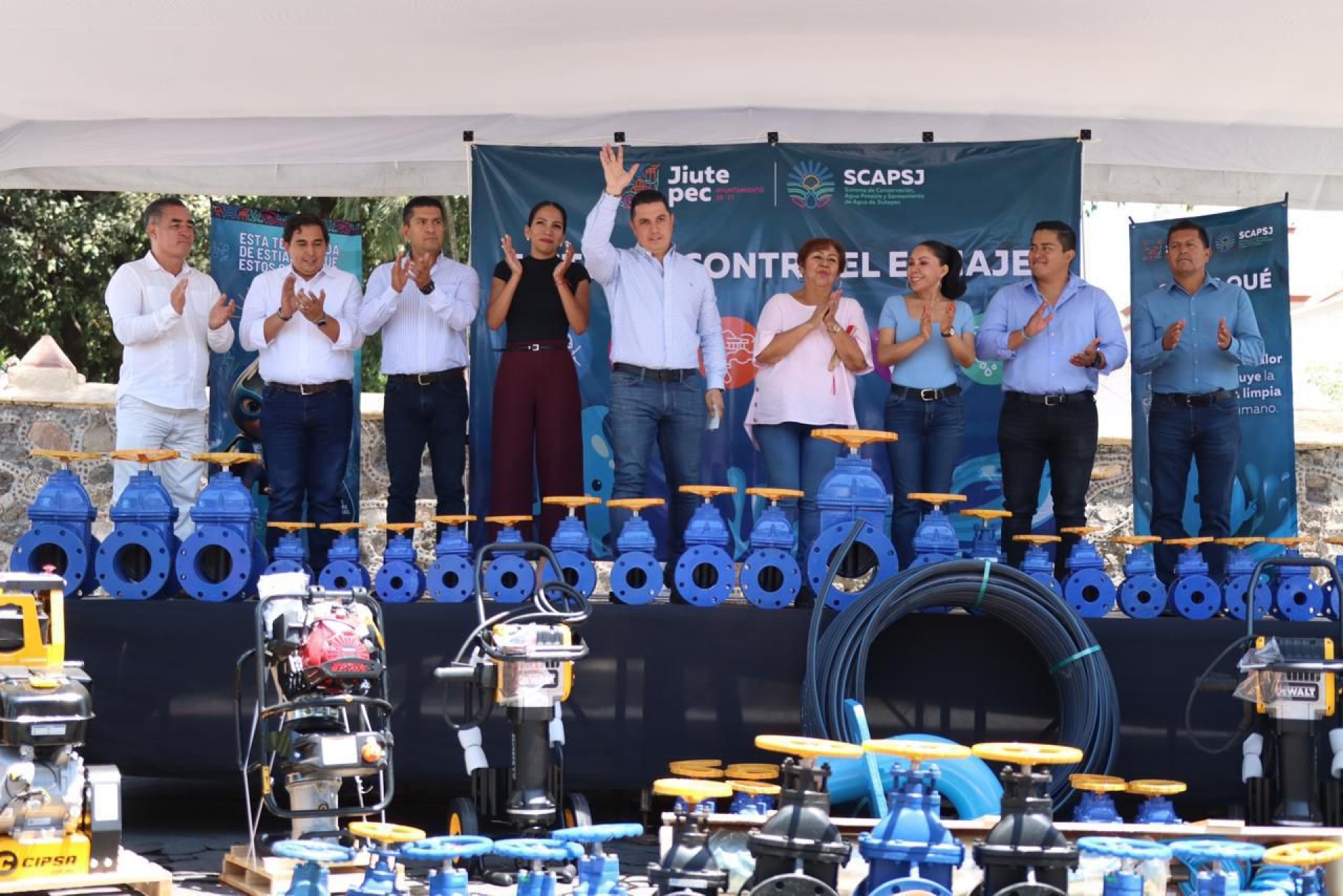 Jiutepec cumple: servicios públicos y agua potable de calidad