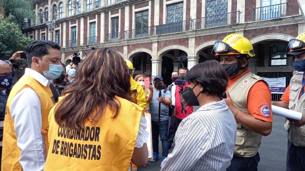 Realizan actividades del 'Primer Simulacro Nacional 2021'