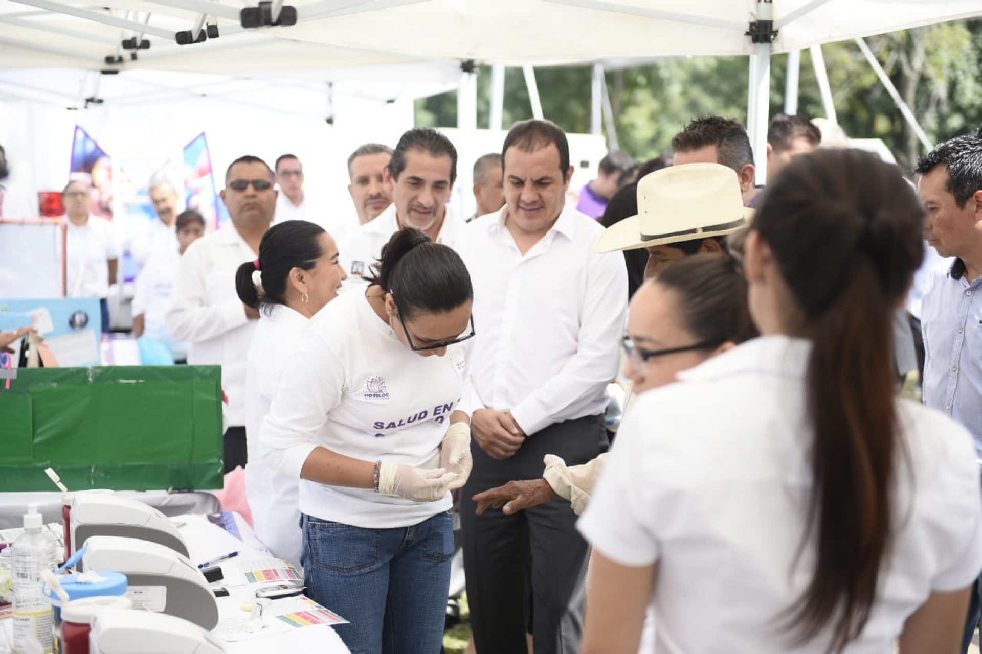 Encabeza gobernador inicio del programa 'Salud en tu comunidad', en Ocuituco