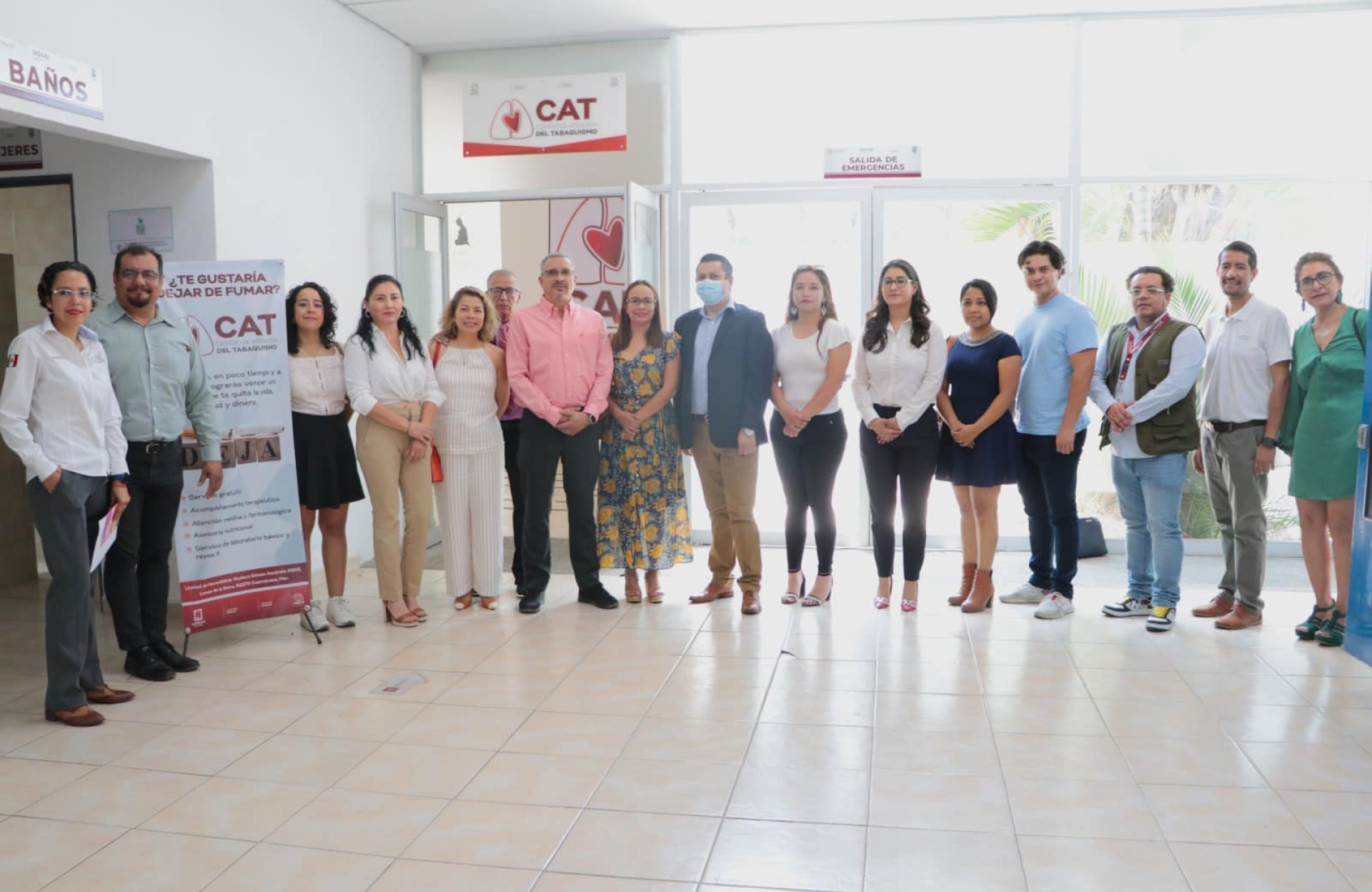 Pide SSM a jóvenes acercarse al CAT para dejar de fumar