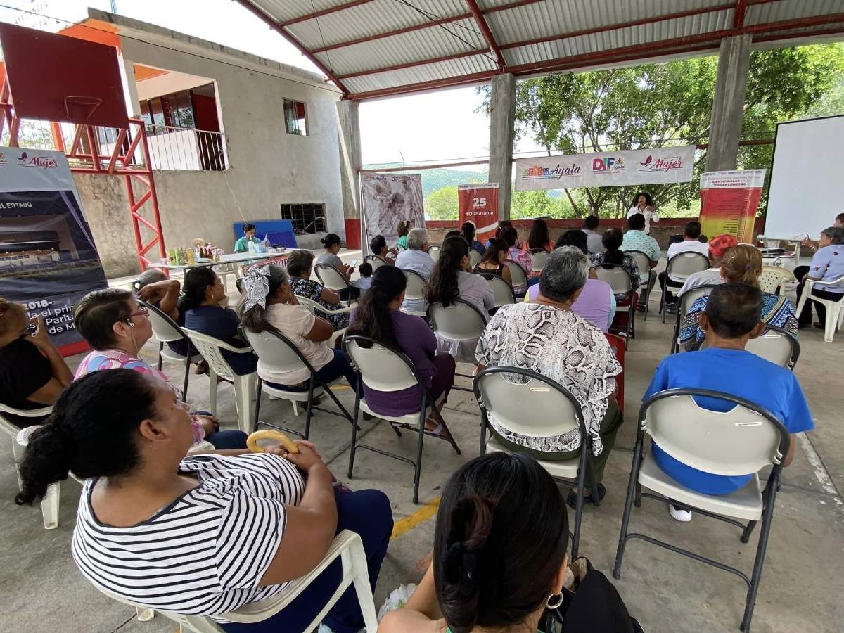 Impulsan actividades para el empoderamiento de la mujer en Ayala