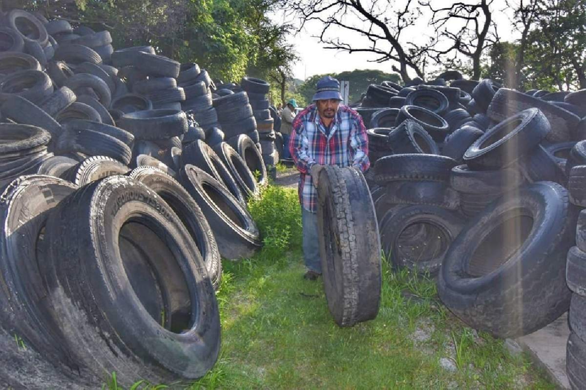 Recolectan más de cinco mil neumáticos en Yautepec