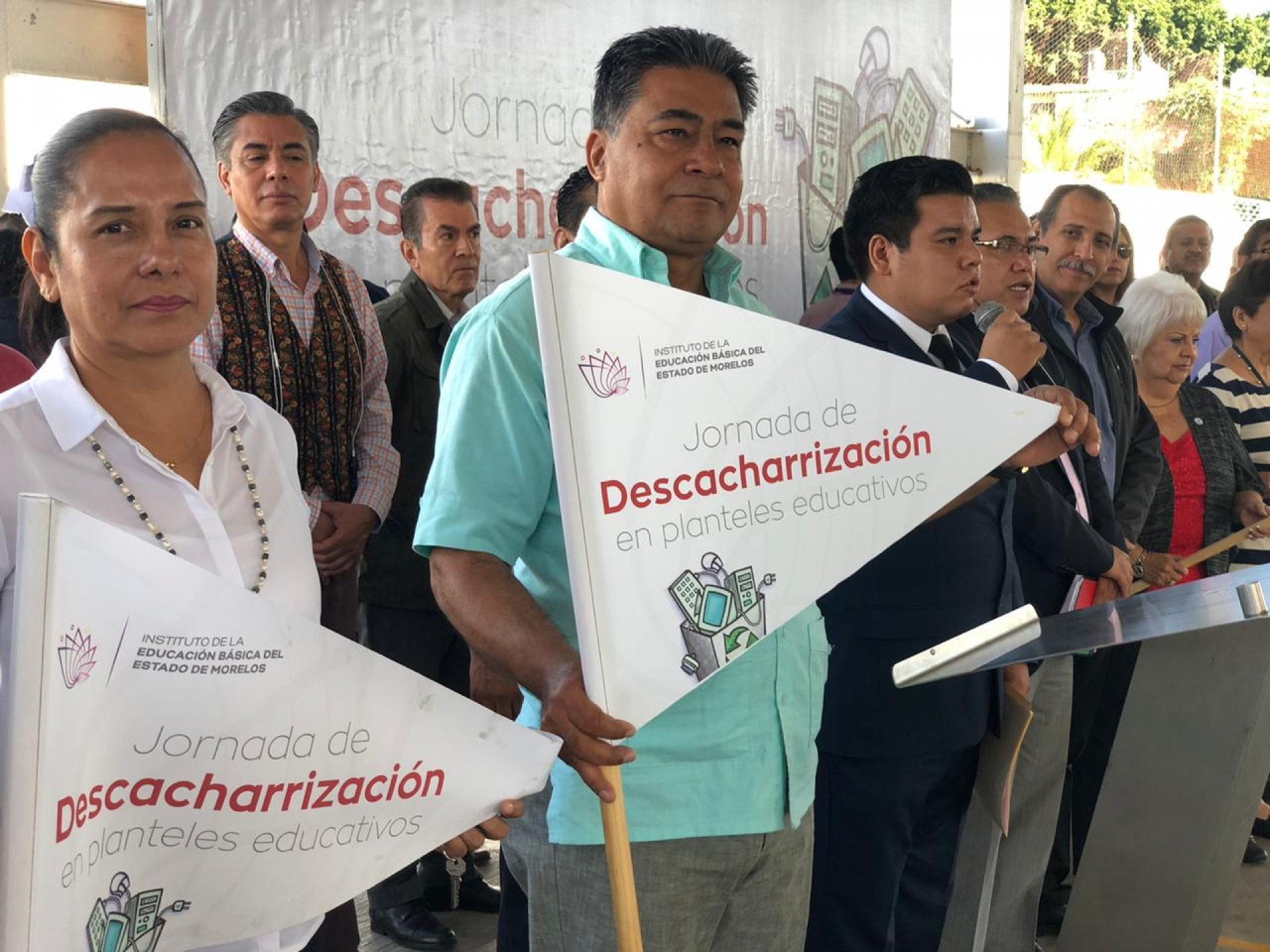 Arranca IEBEM programa de descacharrización en escuelas