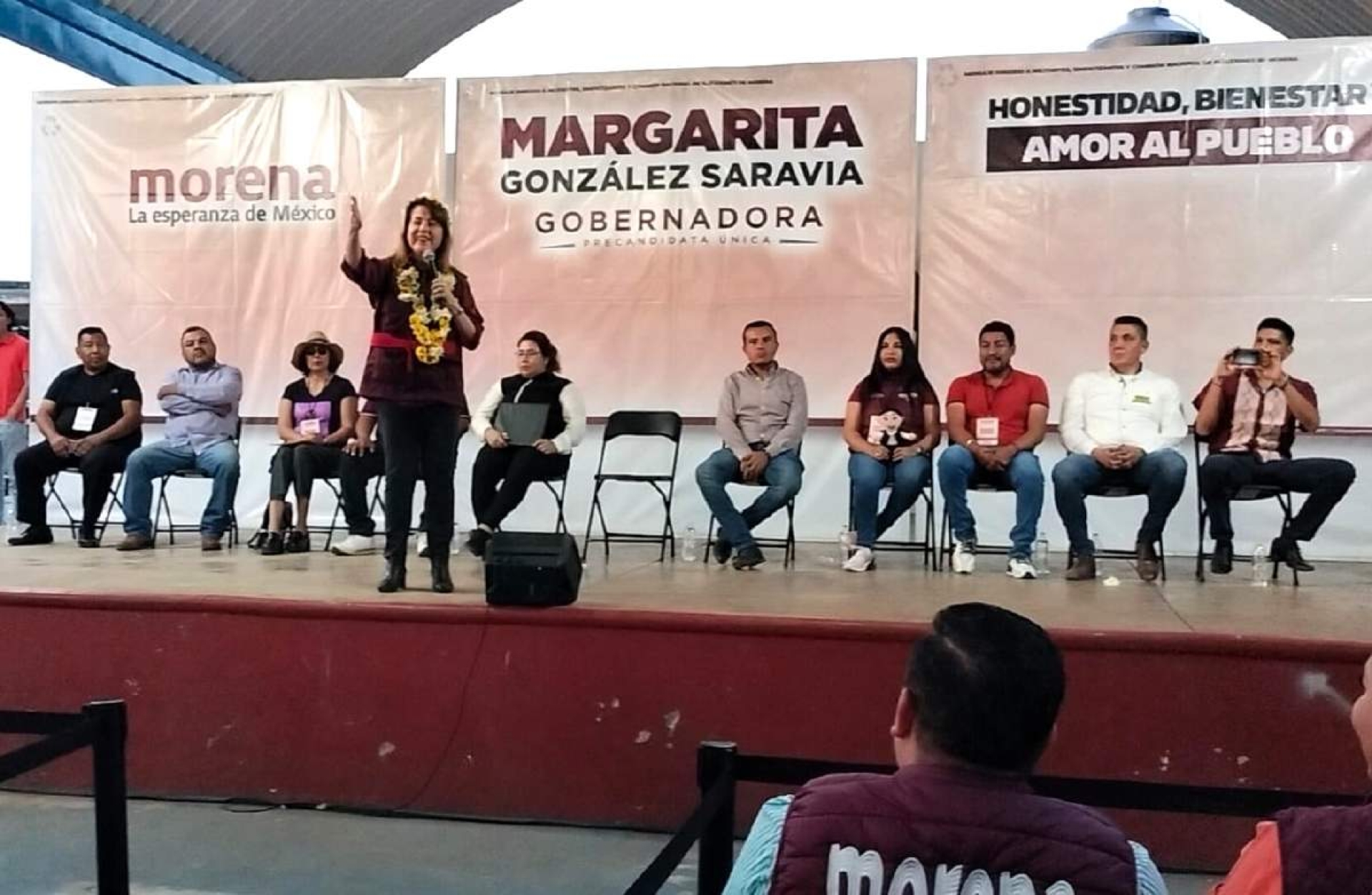 Propone Margarita González contar con un estado más seguro y próspero