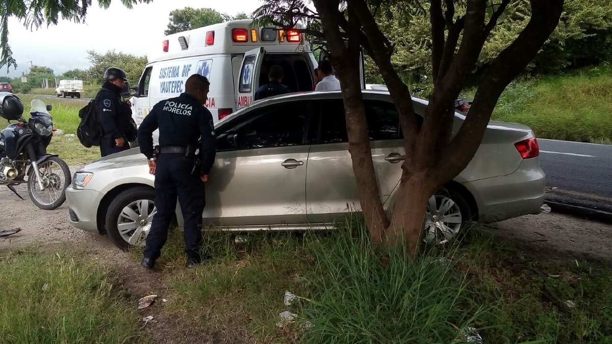 Lo embistió un vehículo en la colonia Paracas de Yautepec