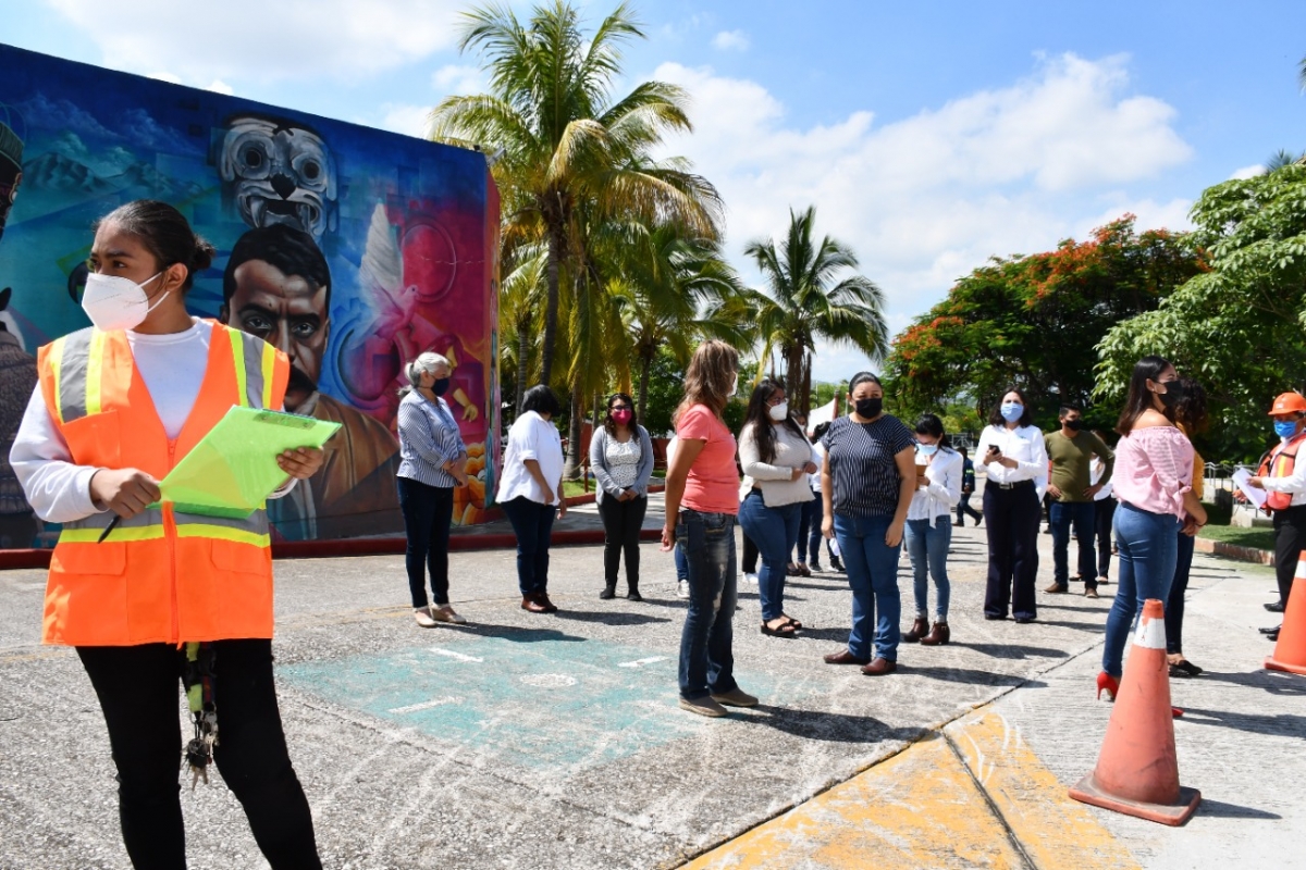 Participa Morelos en primer macrosimulacro nacional 2021