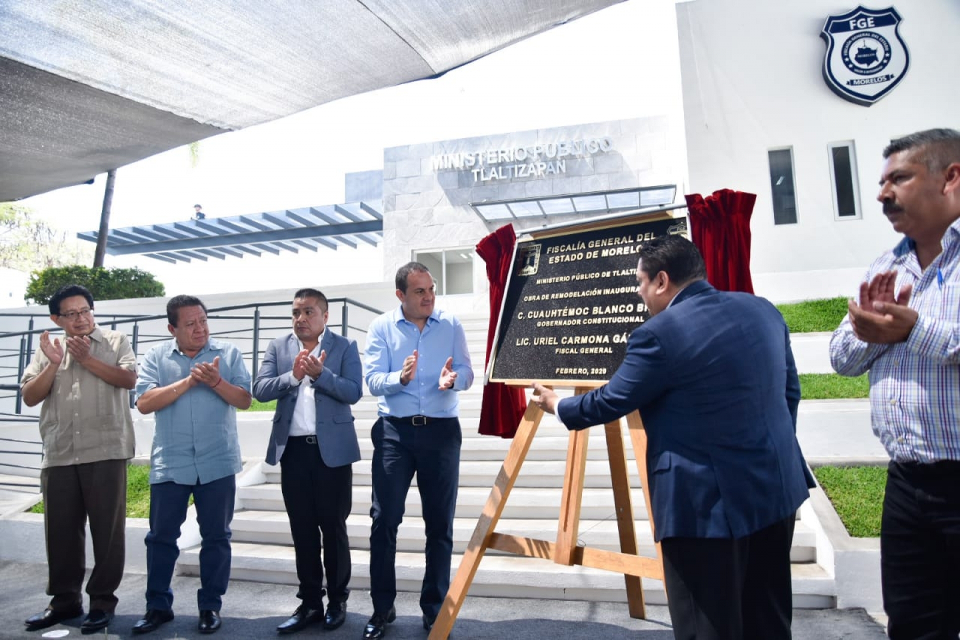 Inaugura gobernador nuevas instalaciones de la FGE en Tlaltizapán