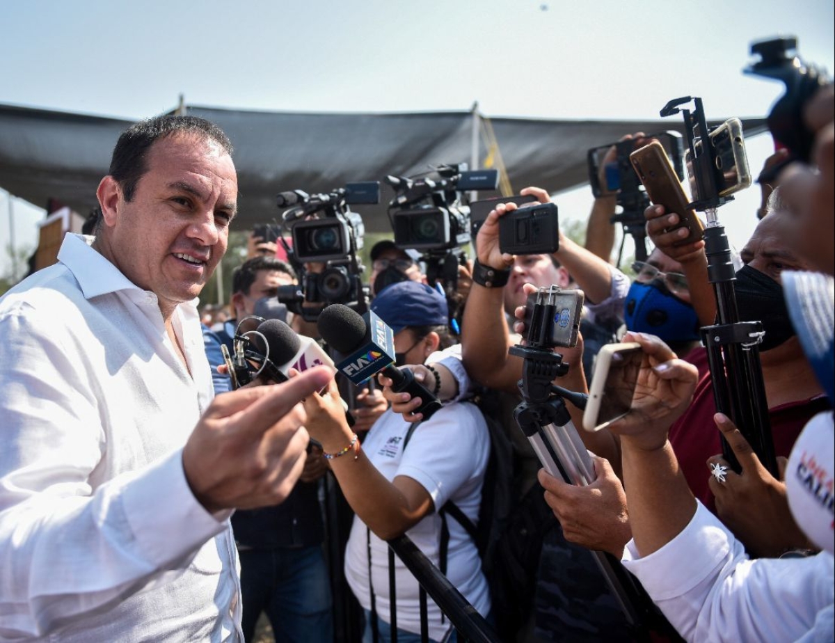 Refrenda Cuauhtémoc Blanco respeto absoluto a la libertad de expresión