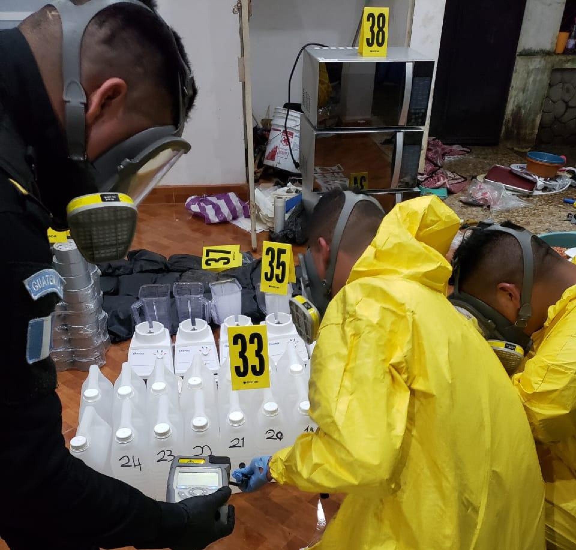 Desmantelan narcolaboratorio de cocaína en zona fronteriza con México