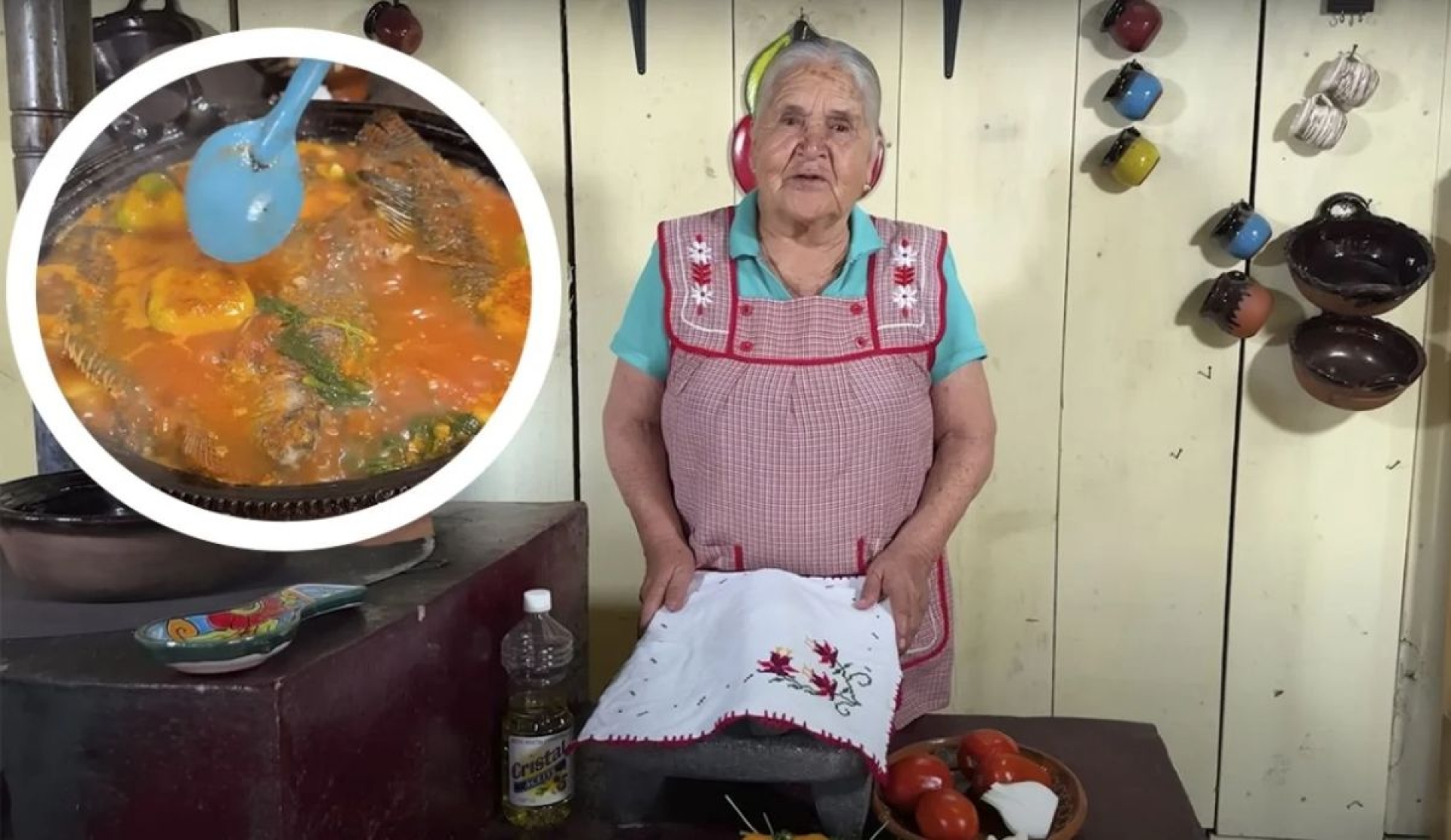 Cuaresma con sabor: Doña Ángela revela su receta casera de caldo de pescado