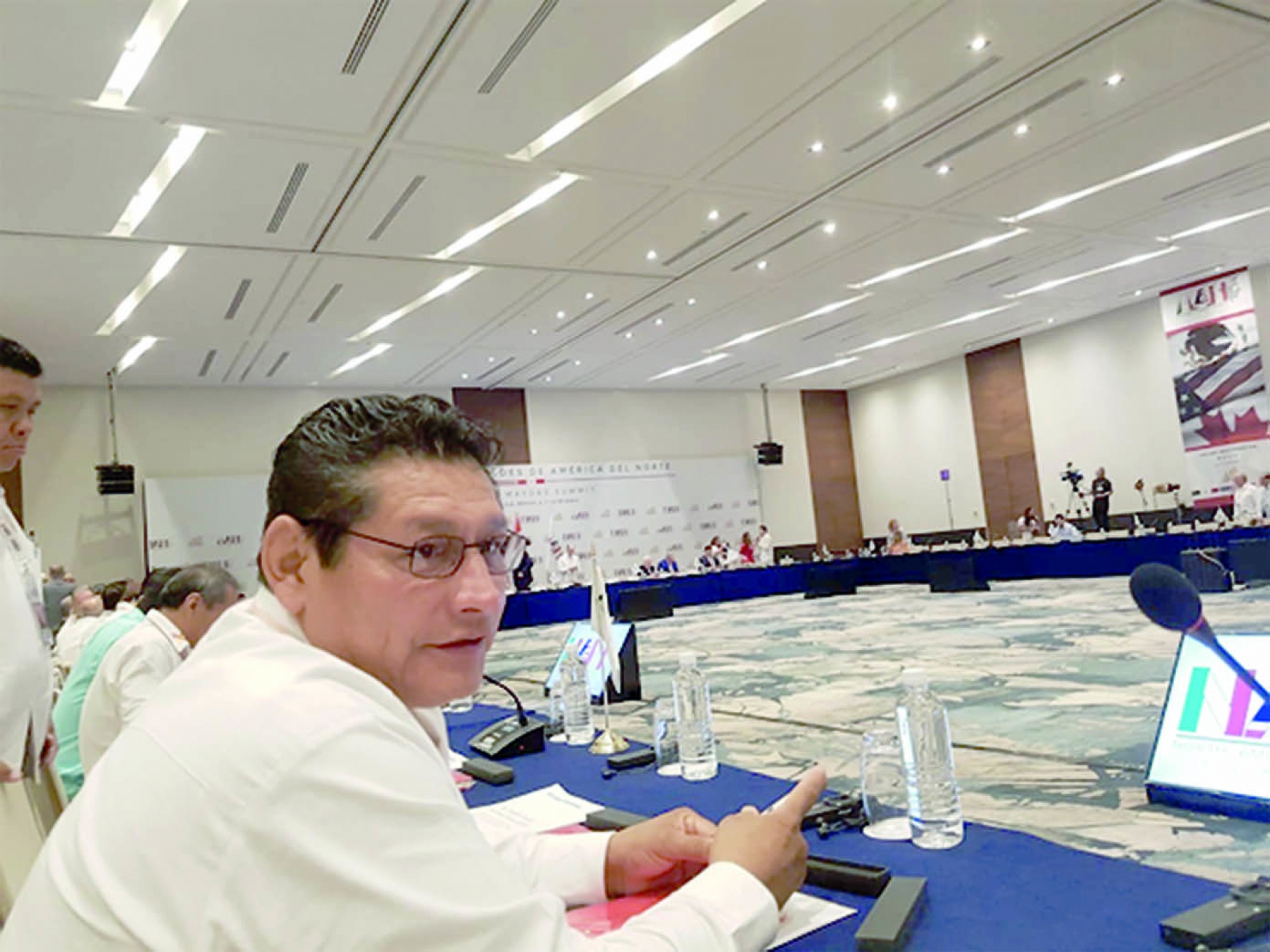 Participa Jesús Corona Damián en la Primera Cumbre de Alcaldes de América del Norte