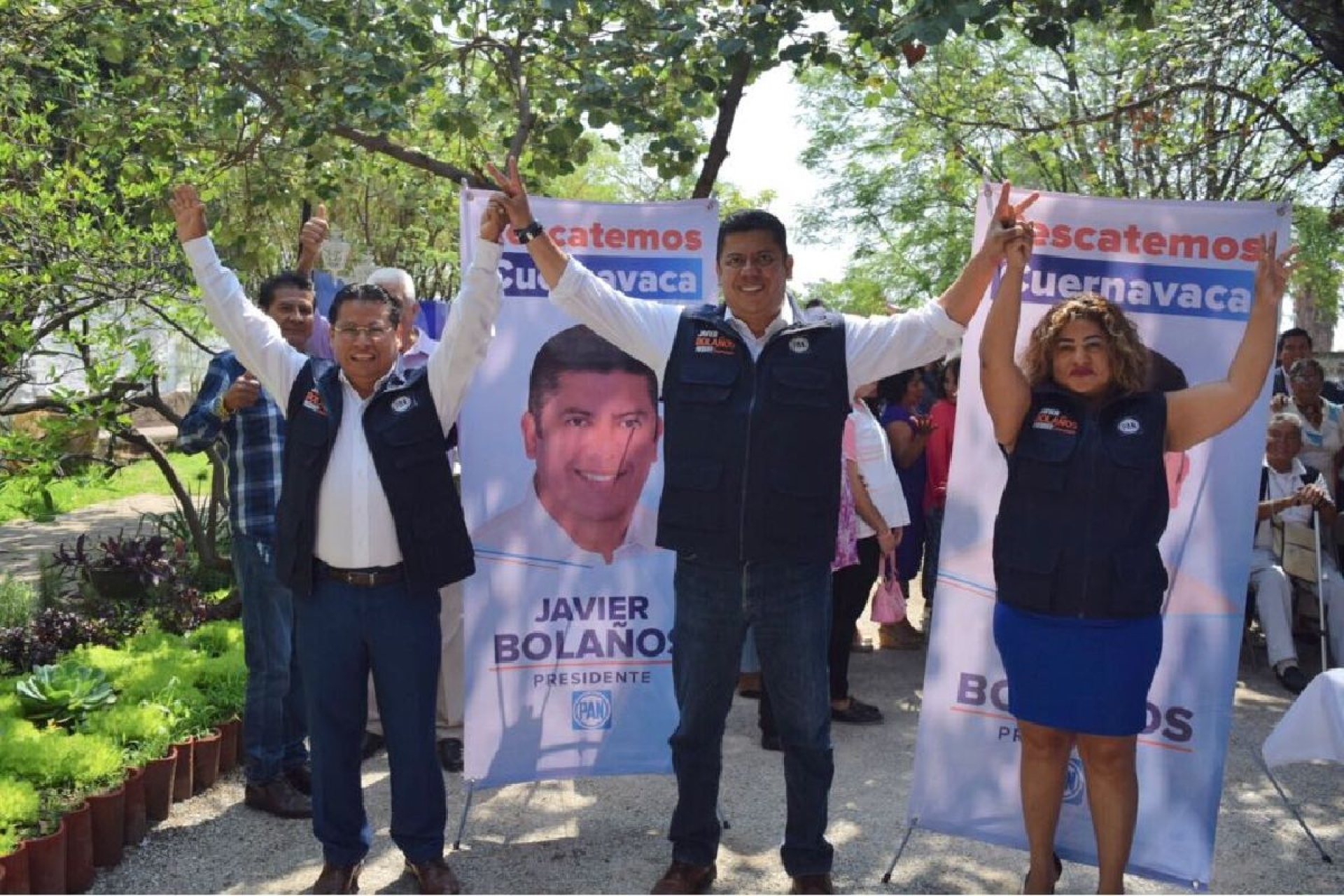 Militantes de Morena se unen a la campaña de Javier Bolaños