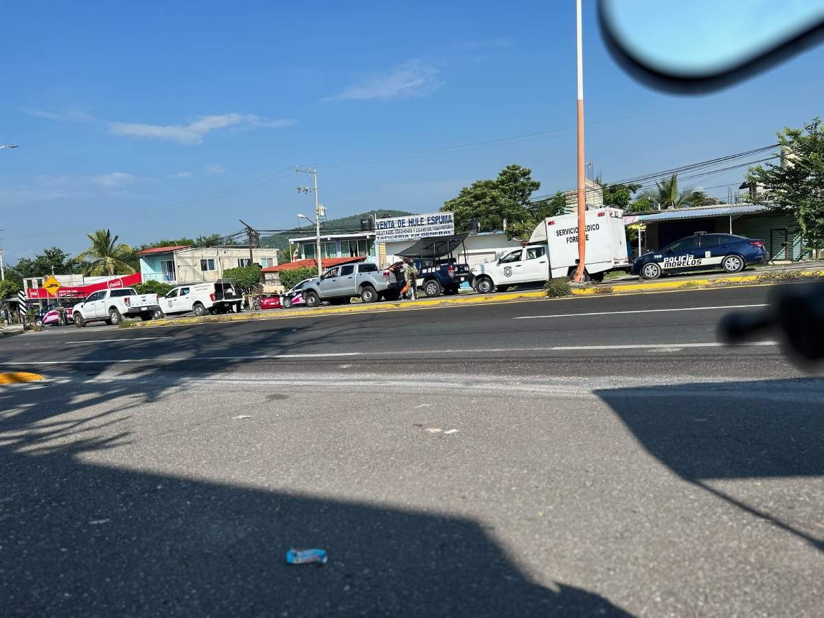 Asesinato mañanero en carretera federal