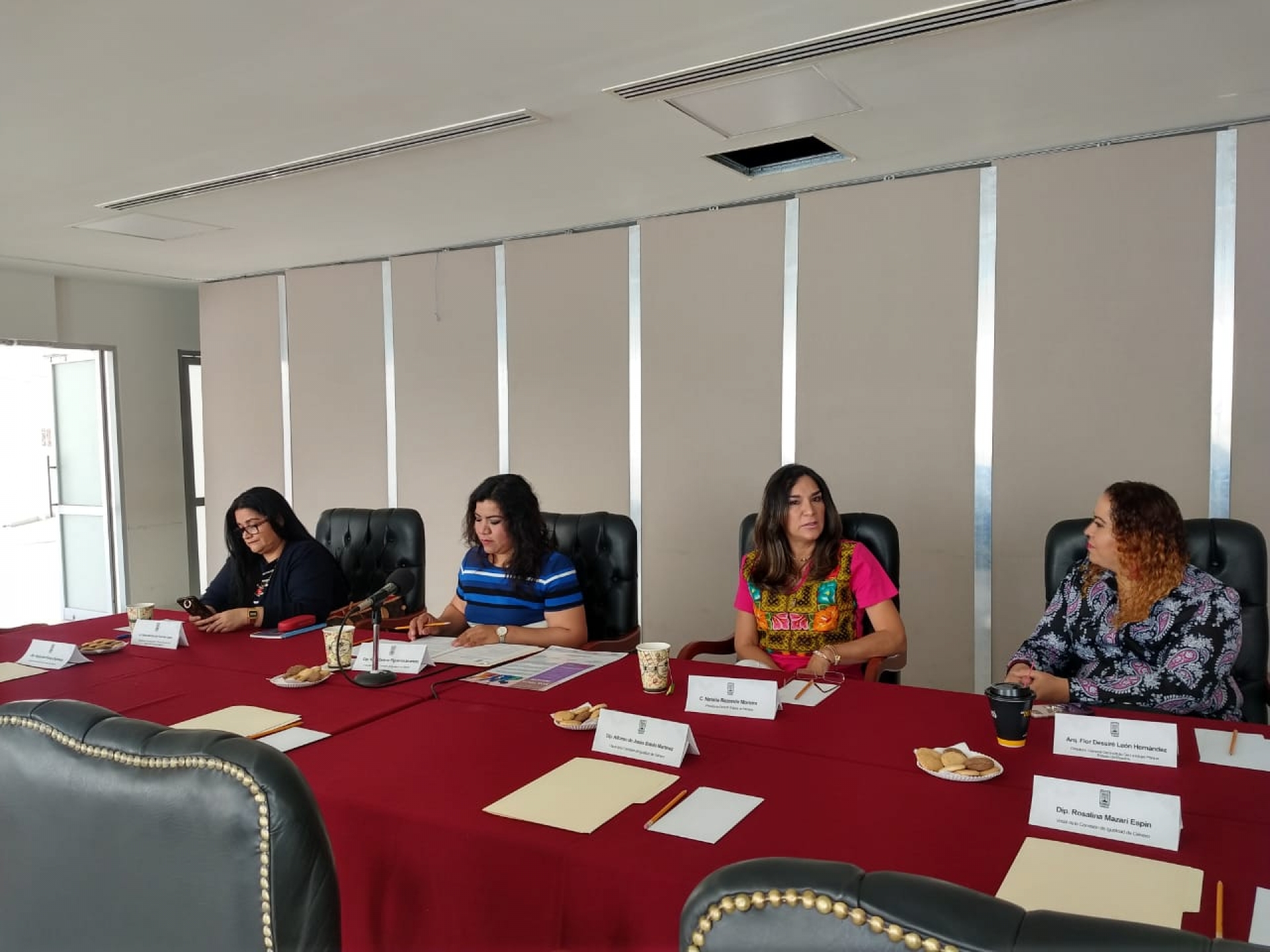 Sesiona Comisión de Igualdad de Género del Congreso
