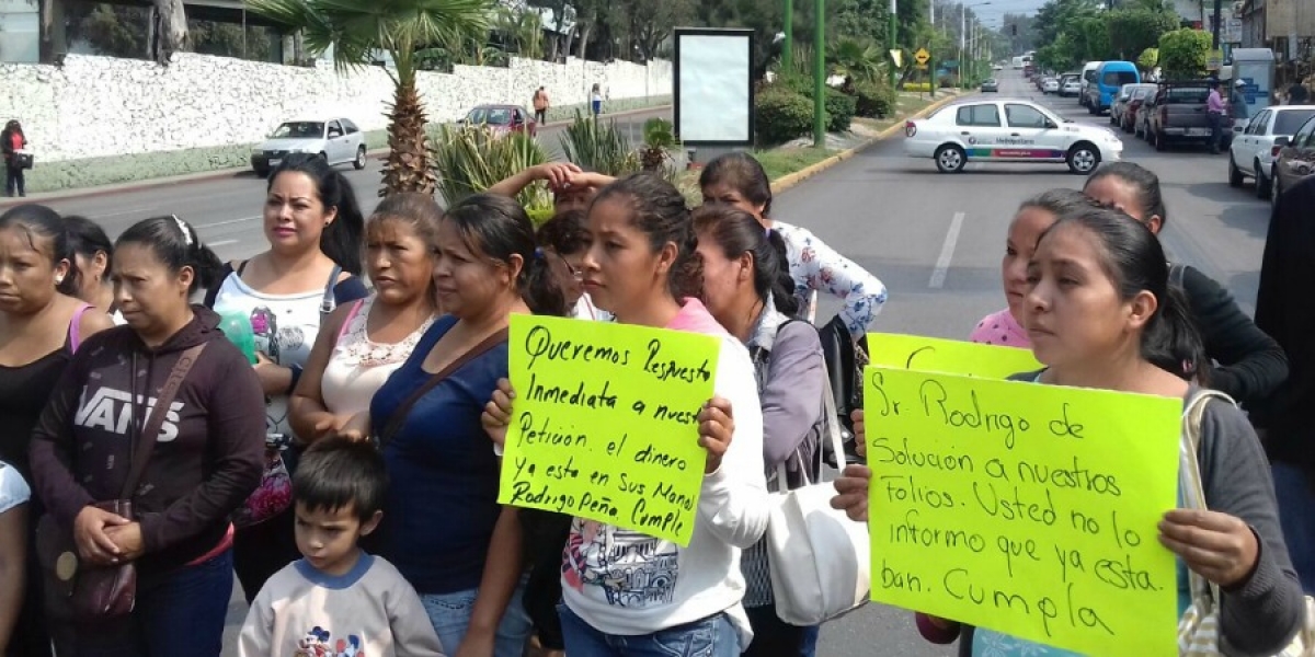 Demandan apoyos para vivienda habitantes de diferentes comunidades de Jiutepec