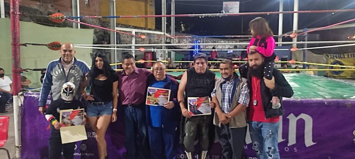 Rinden merecido homenaje a Mascarita Sagrada y Baby Richard