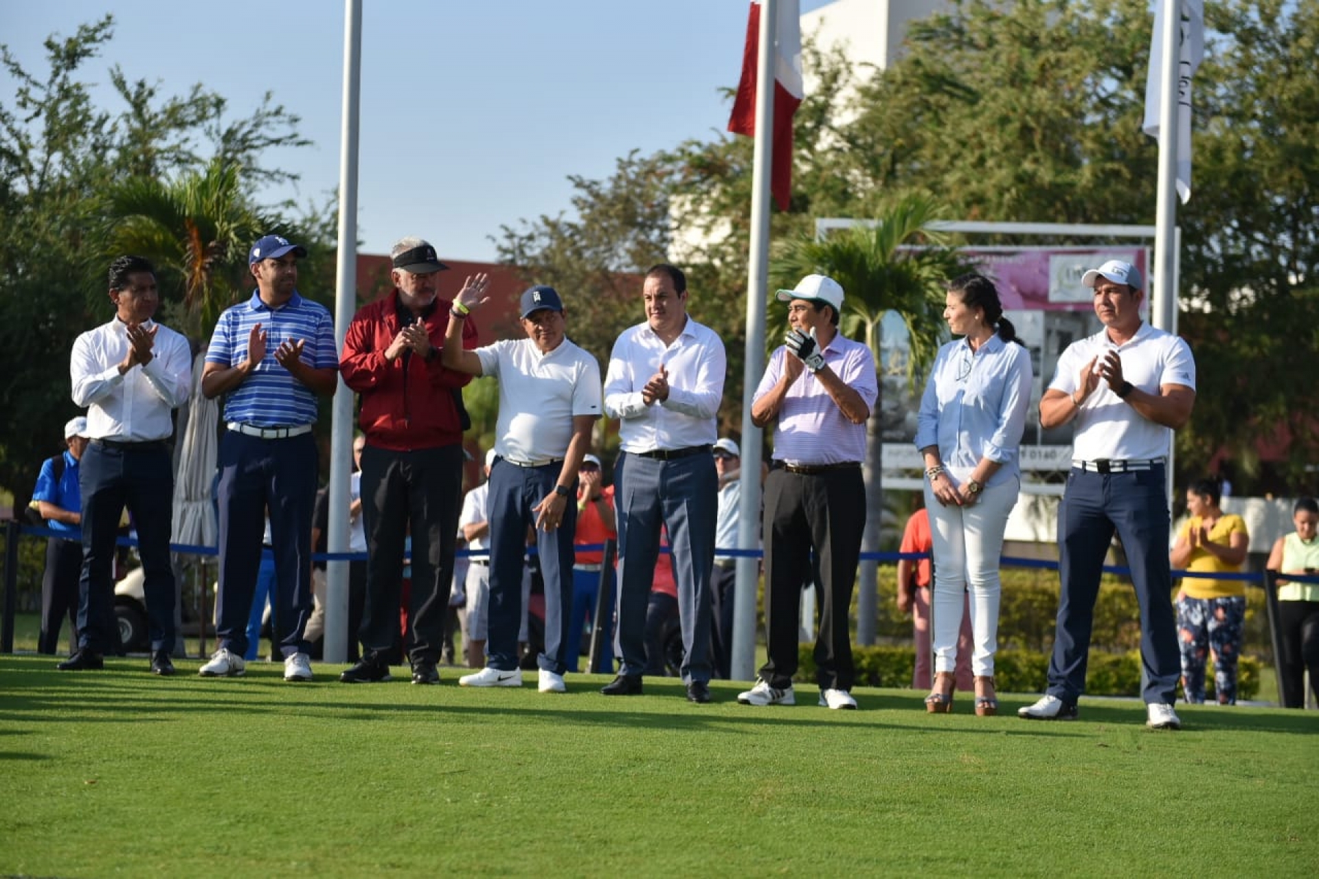 Inaugura Cuauhtémoc Blanco sexta etapa de la Gira de Golf Profesional Banorte
