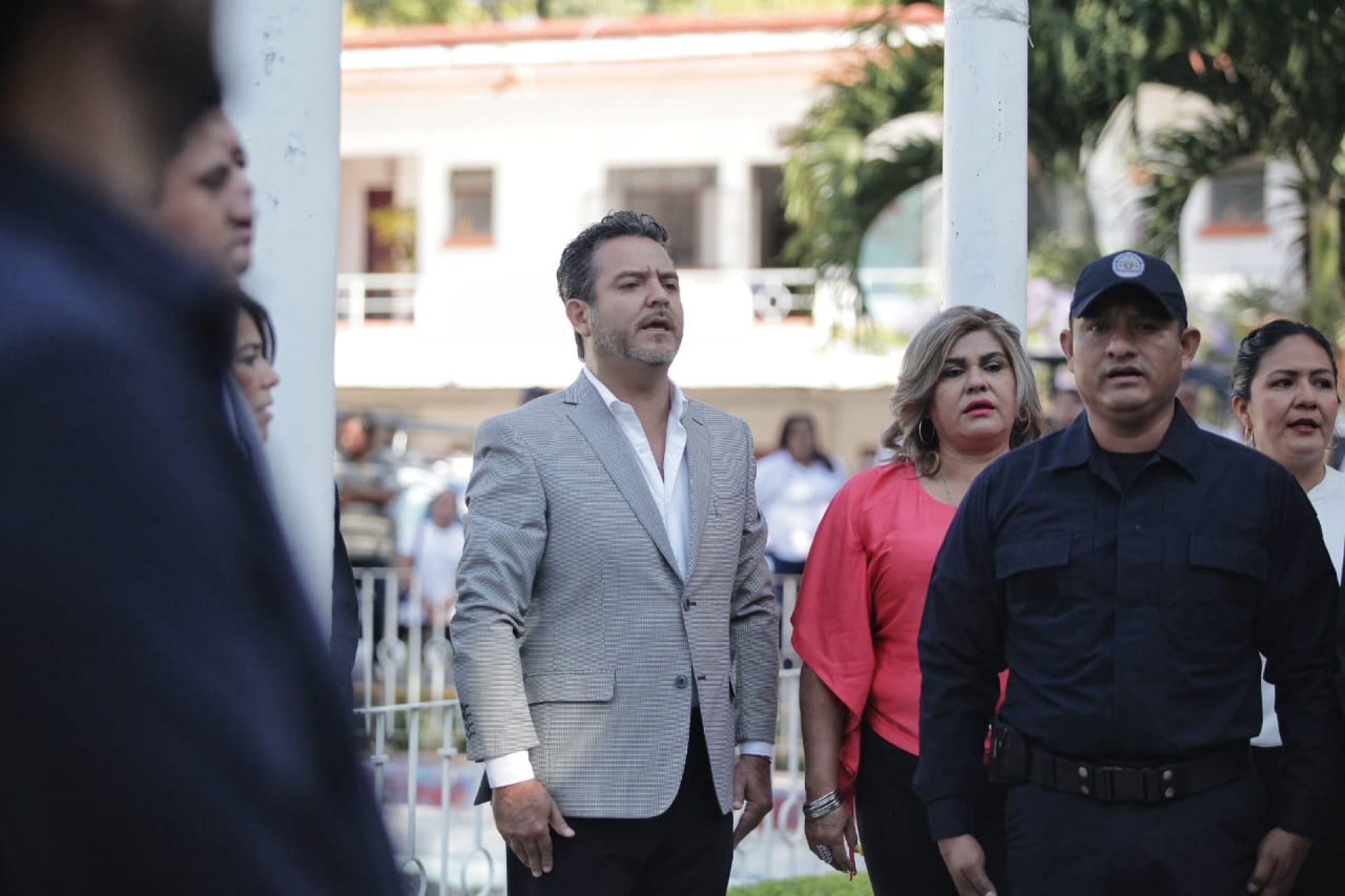 Conmemoran el Día de la Bandera en el Ayuntamiento de Cuernavaca