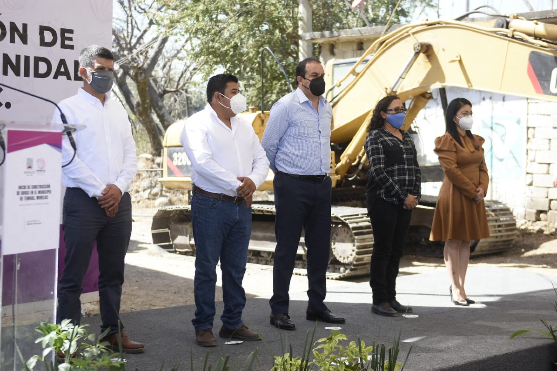 Gira de trabajo de Cuauhtémoc Blanco en Temoac