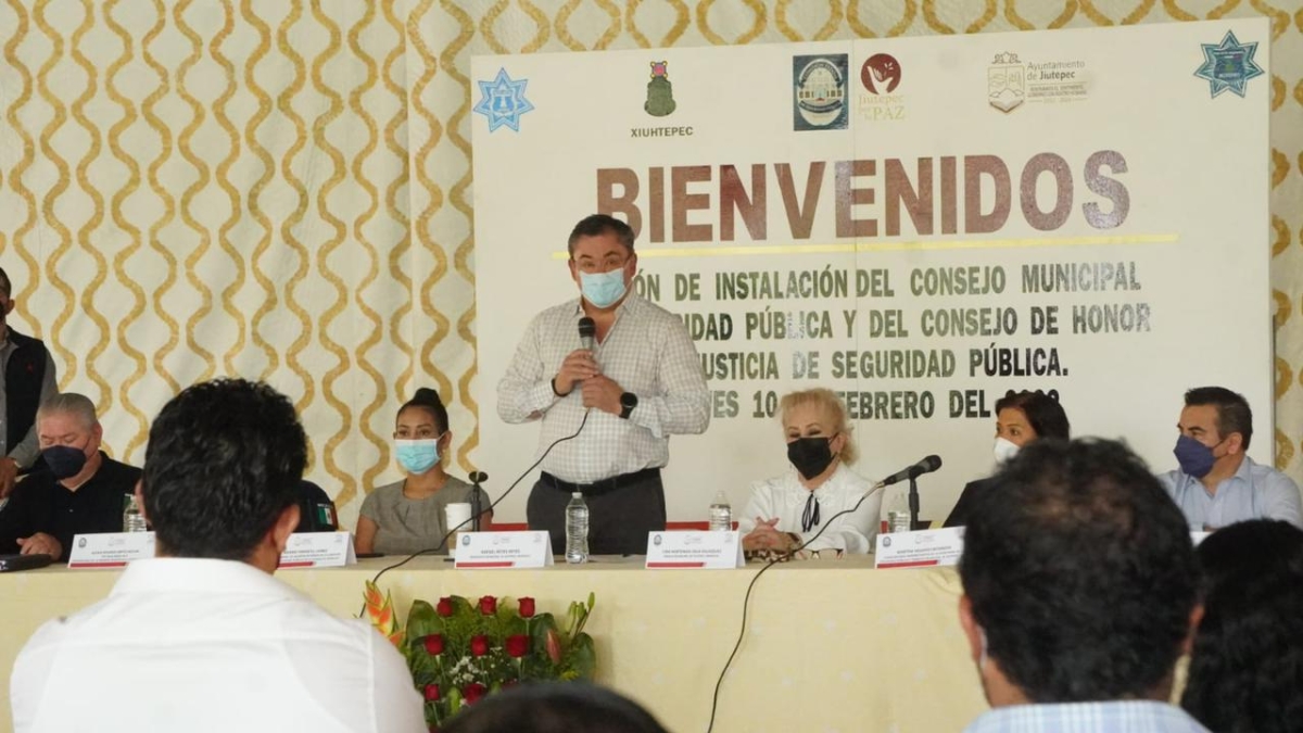 Paz y tranquilidad, metas del Consejo de Seguridad Pública de Jiutepec