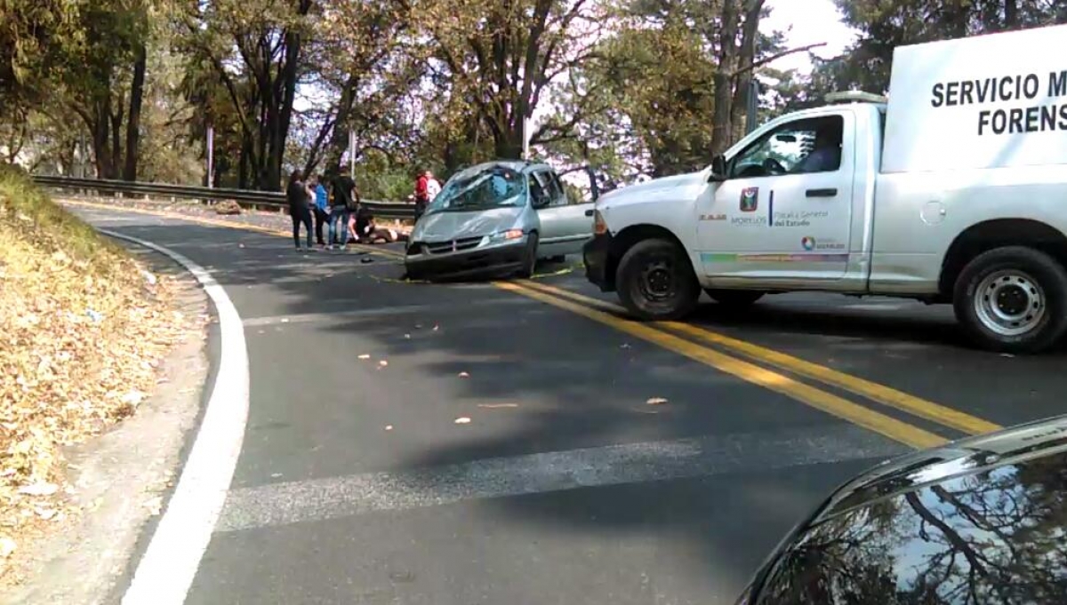 Una mujer falleció durante una volcadura