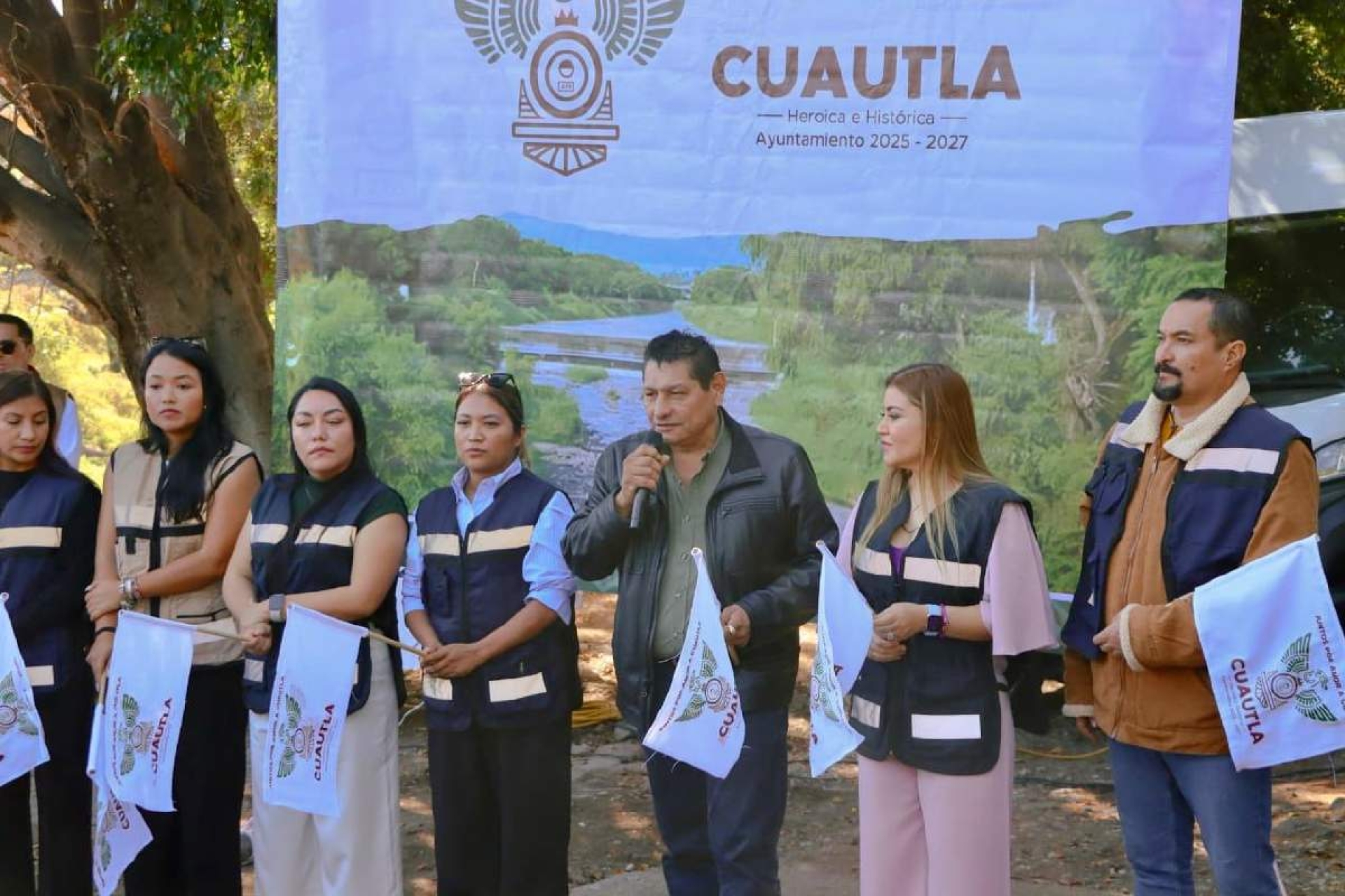 Inician trabajos de limpieza y embellecimiento del río Cuautla