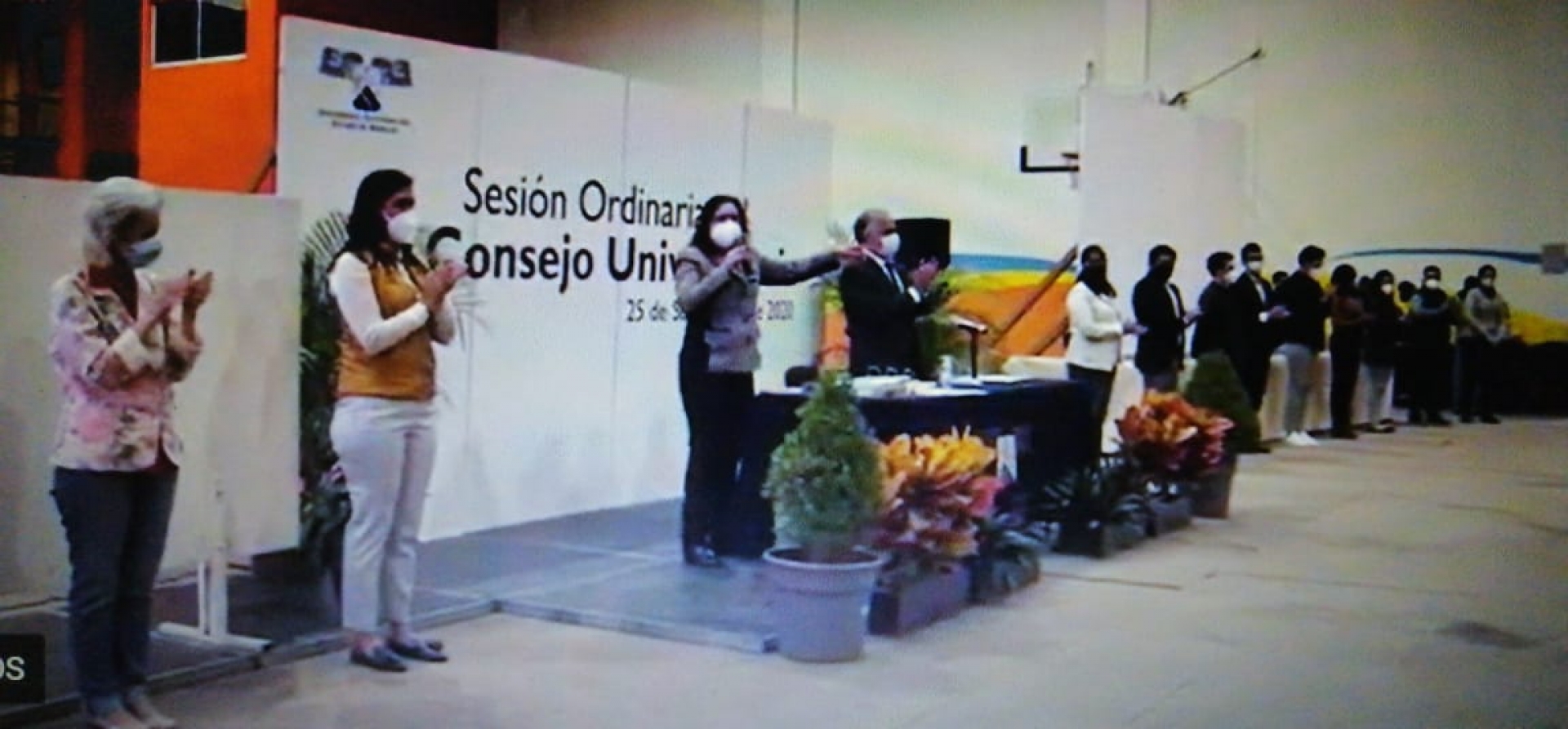 Realizan sesión ordinaria del Consejo Universitario de la UAEM